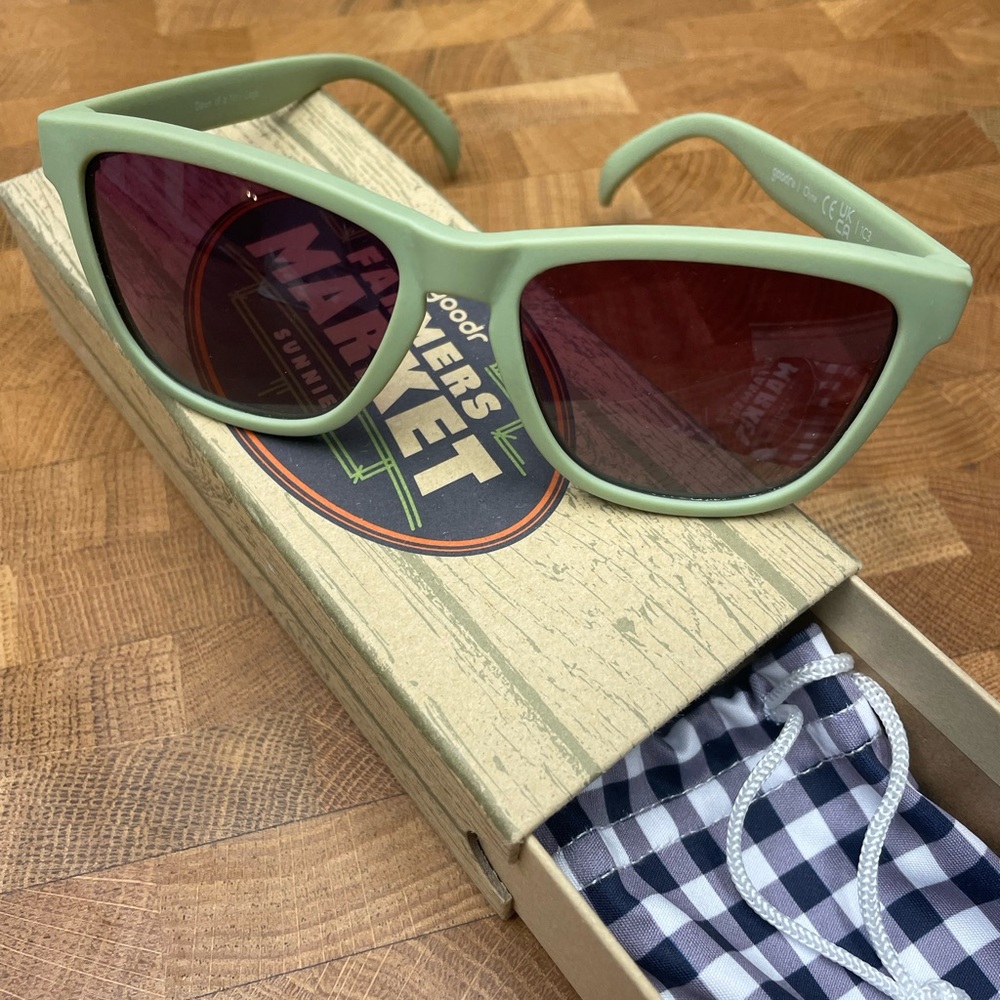 Goodr sunglasses. A dawn of a new sage unisex